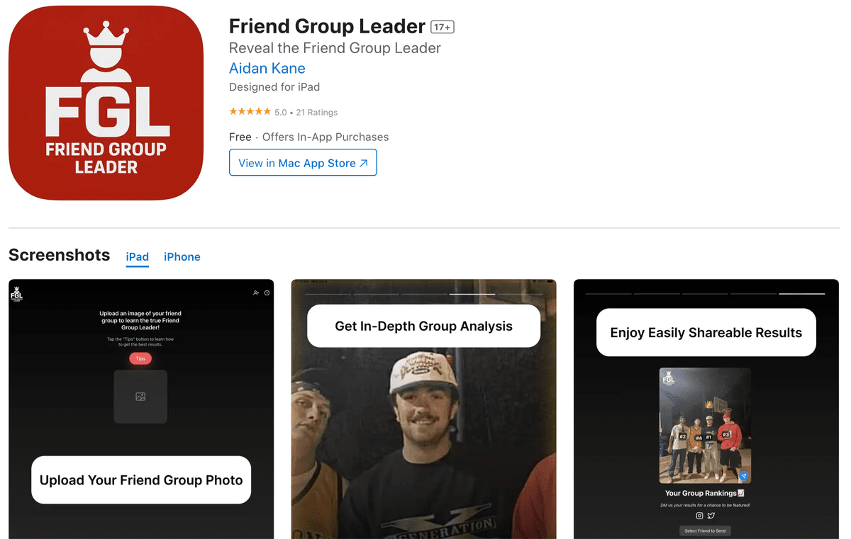 Friend Group Leader